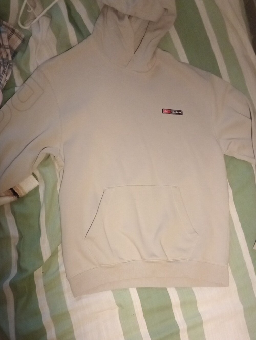 Reebok Cream Pullover Sweatshirt